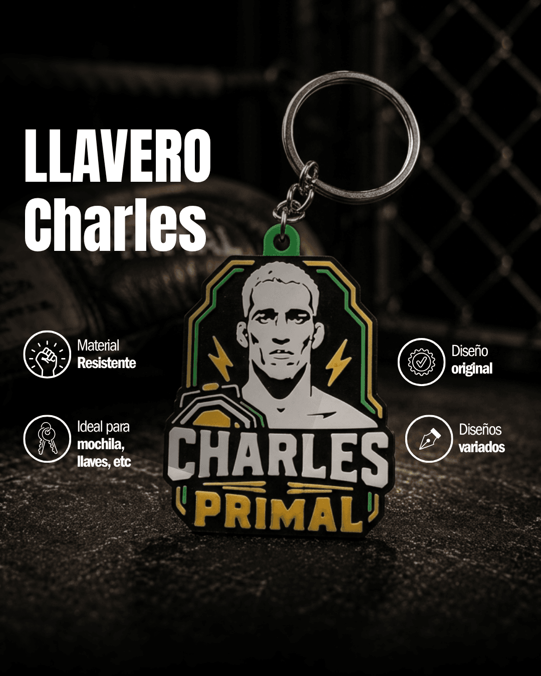 Llavero Charles Oliveira